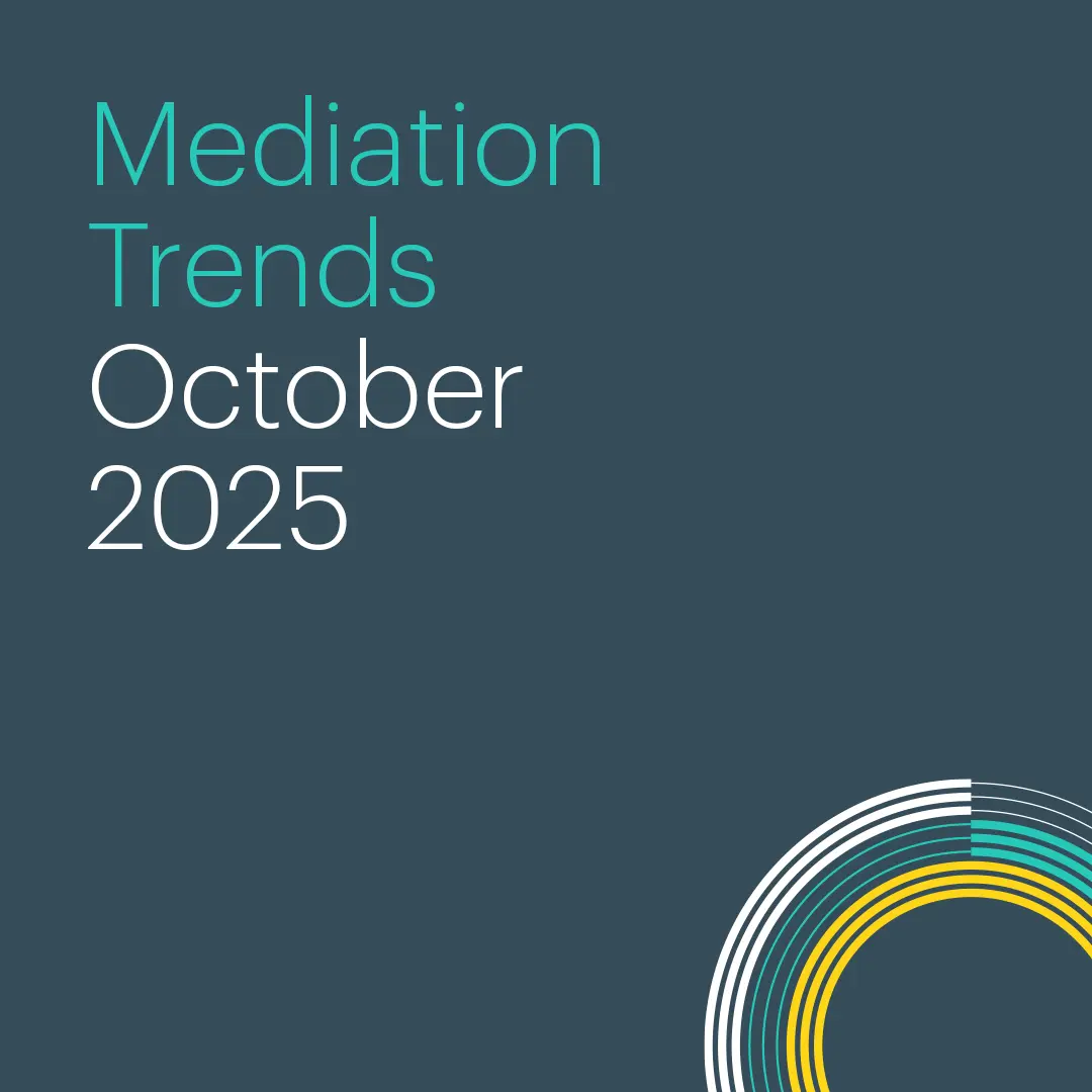 Mediation Trends - October 2025