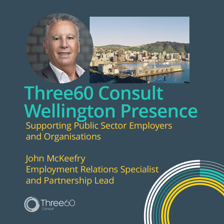 Protected: Three60 Consult Opens in Wellington – Supporting Public Sector Employers