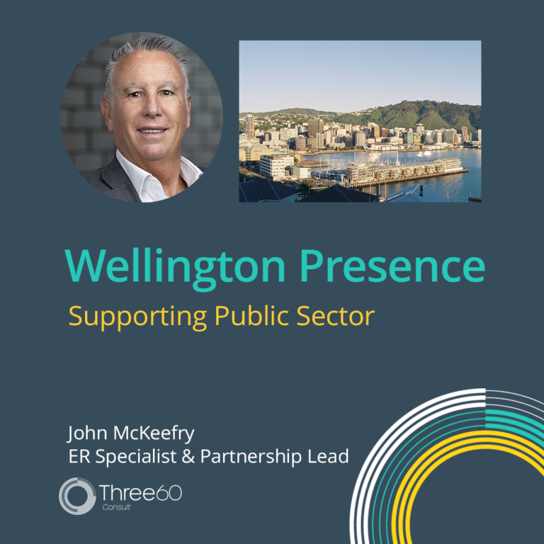 Three60 Consult Opens in Wellington – Supporting Public Sector Employers